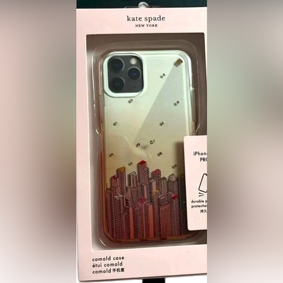 Kate Spade New York iPhone 11 Pro bright lights phone case - Picture 1 of 10